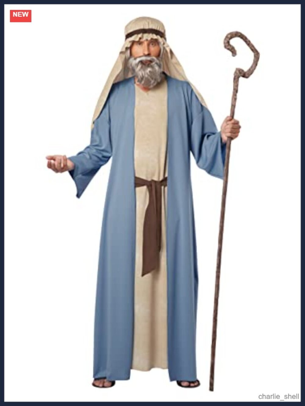 Noah Biblical Costume Robe Adult Mens Halloween
